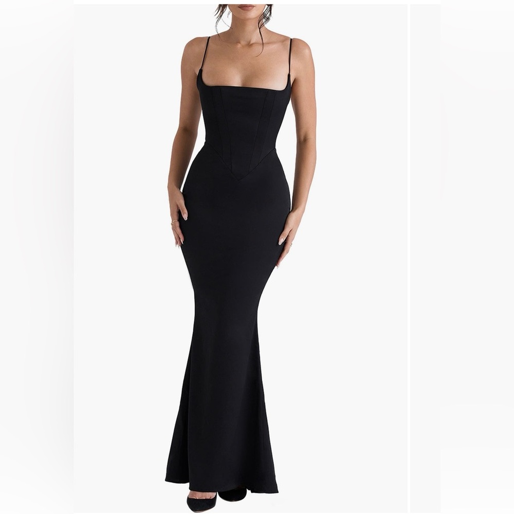House of CB Black Maxi Dress